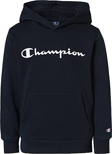 Champion Jungen Kapuzenpullover Legacy- Classic Logo, Marineblau, 10 Jahre von Champion