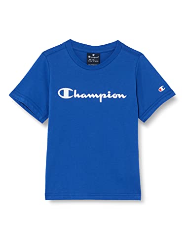 Champion Jungen Legacy American Classics S/S Logo T-Shirt, Kobaltblau, 15-16 Jahre von Champion