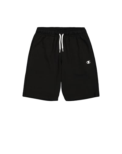 Champion Jungen Legacy Basics B-Bermuda Shorts, Schwarz, 9-10 Jahre von Champion