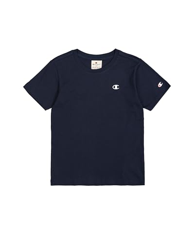 Champion Jungen Legacy Basics B-S-s Crewneck T-Shirt, Marineblau, 9-10 Jahre Champion Jungen Legacy Basics B-S-s Crewneck T-Shirt, Marineblau, 9-10 Jahre von Champion