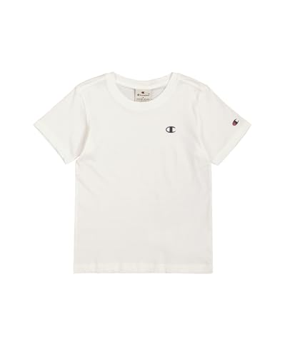 Champion Jungen Legacy Basics B-S-s Crewneck T-Shirt, Weiß, 13-14 Jahre von Champion