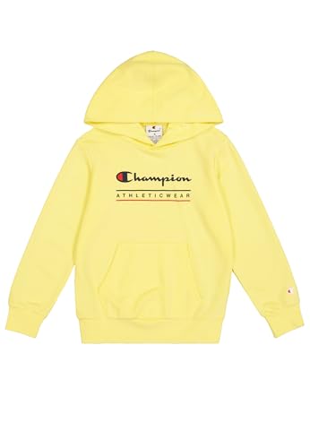 Champion Jungen Legacy Boy-Graphic Hoodie Kapuzenpullover, Gelb (Ys143), 15-16 Jahre von Champion