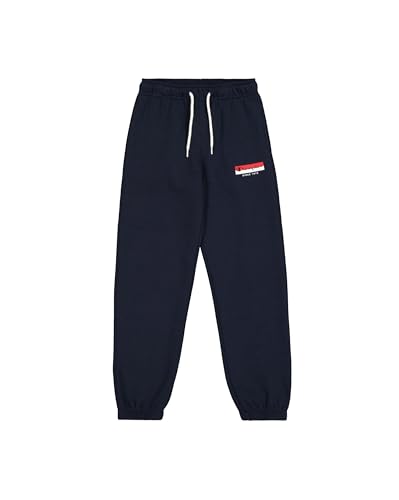 Champion Jungen Legacy Graphic Shop B (306841) -Ultra-Light Soft Compact Powerblend Fleece Elastic Cuff Trainingshose, Blau (BS501), 9-10 Years von Champion