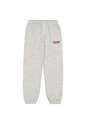 Champion Jungen Legacy Graphic Shop B (306841) -Ultra-Light Soft Compact Powerblend Fleece Elastic Cuff Trainingshose, Grau (EM021), 5-6 Years von Champion