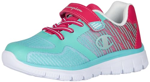 Champion Jungen Mädchen Athletic Runaway G Ps Sneakers, Fuchsia Blau Pastell Ps017, 33 EU von Champion