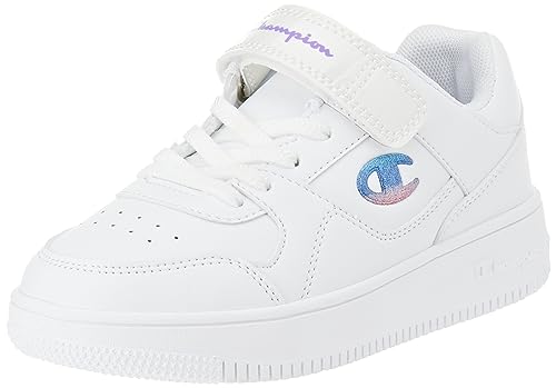 Champion Jungen Mädchen Rebound Low G Ps Sneakers, Bianco Ww002, 28.5 EU von Champion