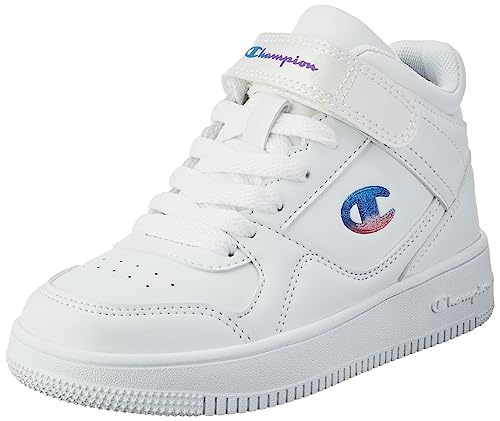 Champion Jungen Mädchen Rebound Vintage Mid G Ps Sneakers, Bianco Ww001, 28 EU von Champion