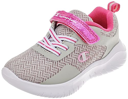 Champion Jungen Mädchen Softy Evolve G Td Sneakers, Grigio Fucsia Es001, 27 EU von Champion