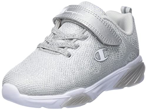 Champion Jungen Mädchen Wave Sparkle G Ps Sneakers, Silber Em007, 33 EU von Champion