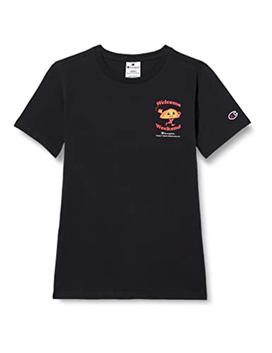 Champion Jungen Rochester 1919 Graphic Gallery S-s T-Shirt, Schwarz, 15-16 Jahre von Champion