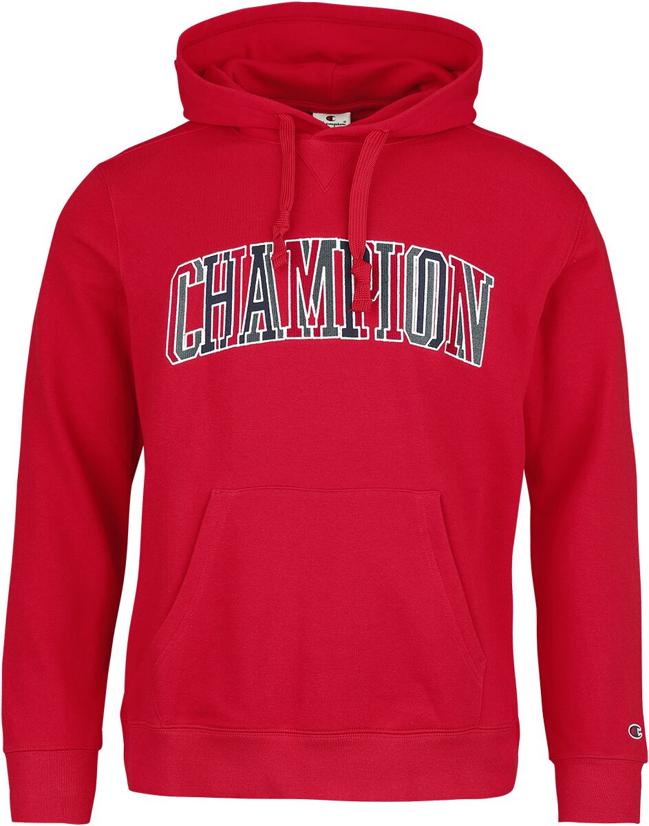 Champion Kapuzenpullover - Bookstore - Hooded Sweatshirt - S bis L - für Männer - Größe L - rot von Champion