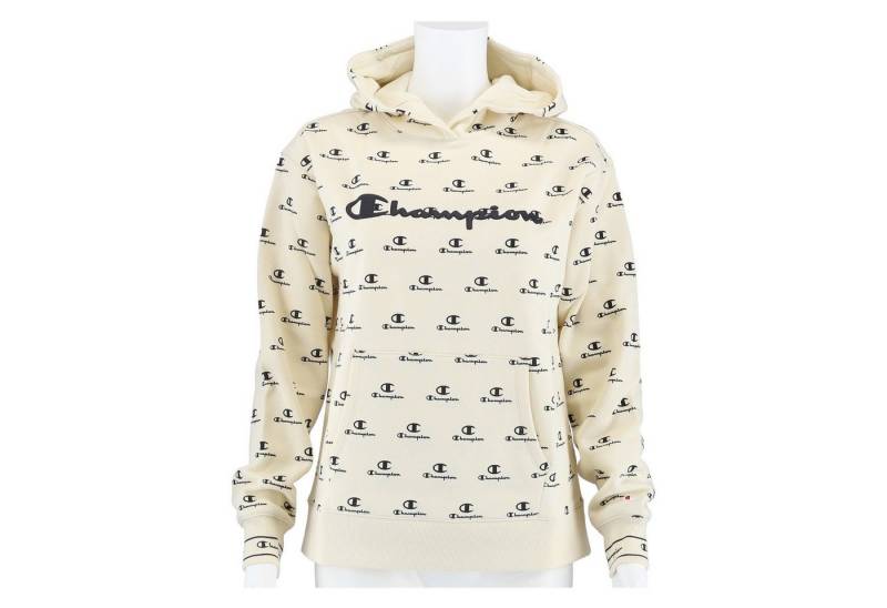 Champion Kapuzenpullover Hoodie Graphic Big Logo Print beige Mädchen von Champion