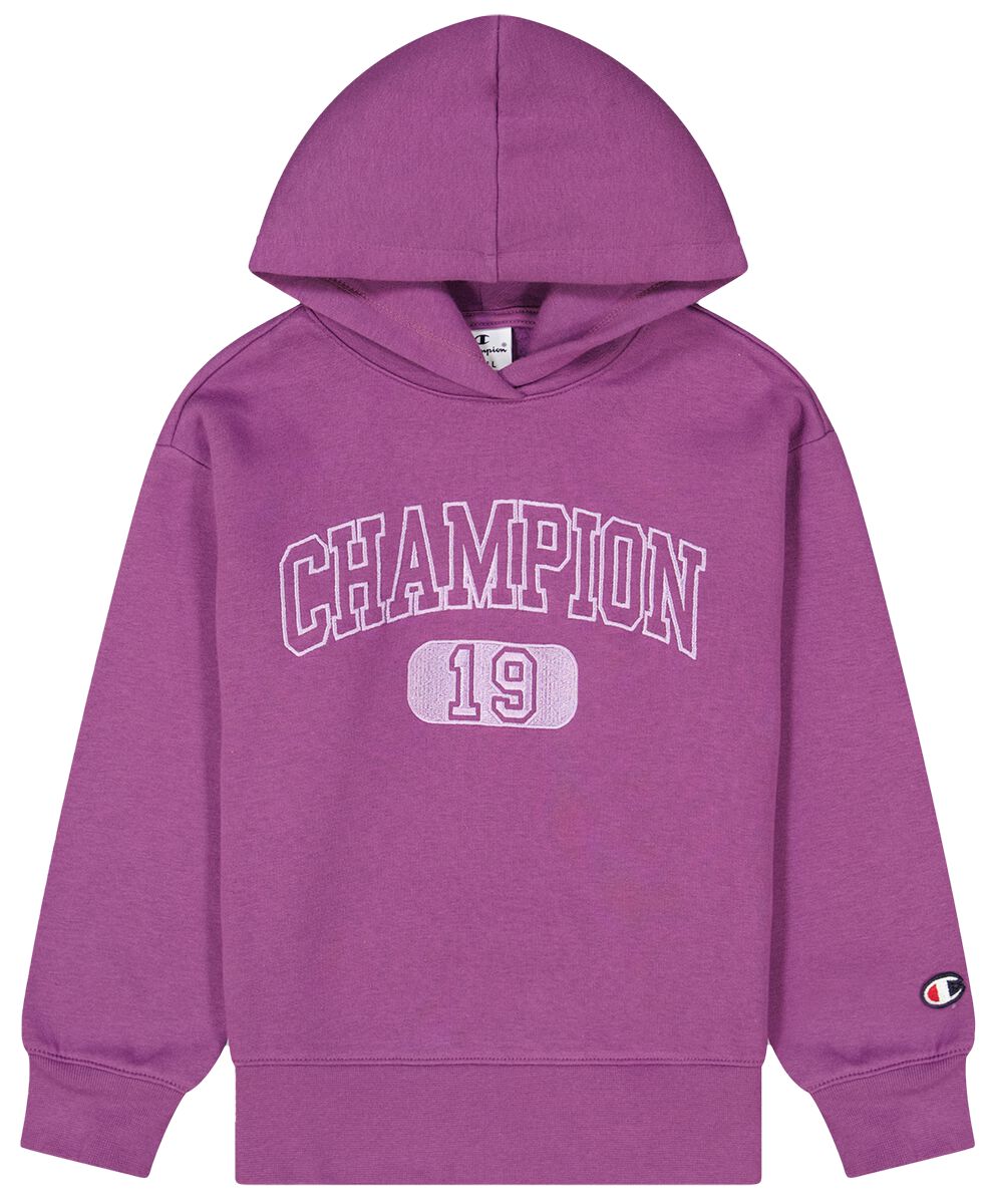 Champion Kapuzenpullover - Legacy Girl Hoodie - 158/164 bis 170/176 - für Mädchen - Größe 170/176 - lila von Champion