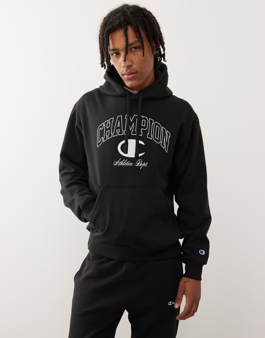 Champion - Kapuzenpullover in Schwarz von Champion