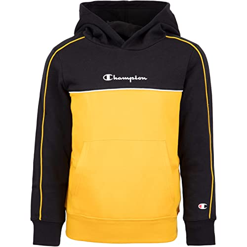 Champion Kids Hoody (140-146, Black/Yellow) von Champion