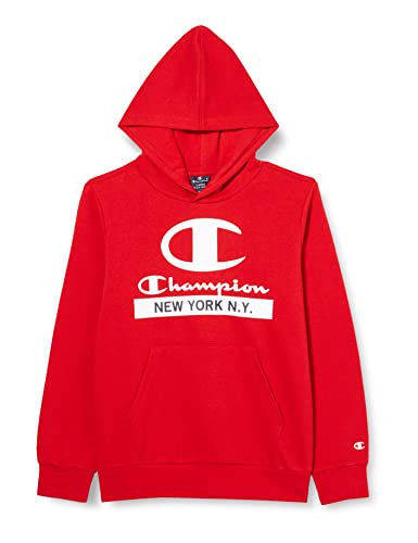 Champion Kinder und Jugendliche Graphic Shop Kapuzenpullover, Rot, 7-8 Jahre von Champion