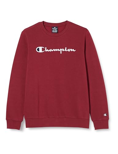 Champion Kinder und Jugendliche Legacy American Classics B Ultralight Powerblend Fleece Crewneck Sweatshirt, Rosso Tbr, 3-4 Jahre von Champion