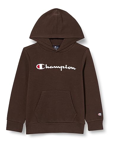 Champion Kinder und Jugendliche Legacy American Classics B-Ultralight Powerblend Fleece Kapuzenpullover, Marrone, 13-14 Jahre von Champion