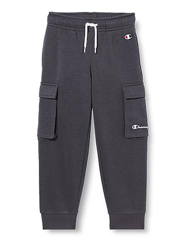 Champion Kinder und Jugendliche Legacy American Classics B-Ultralight Powerblend Fleece Rib Cuff Cargo Trainingshose, Grigio Grafite, 15-16 Jahre von Champion