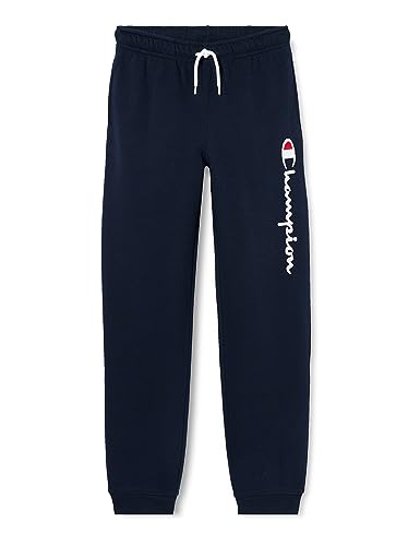 Champion Kinder und Jugendliche Legacy American Classics B-Ultralight Powerblend Fleece Rib Cuff Trainingshose, Blu Marino, 13-14 Jahre von Champion