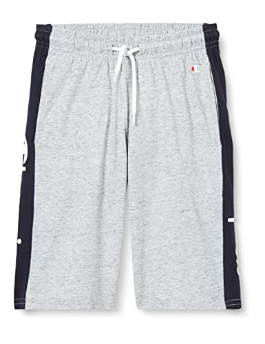 Champion Kinder und Jugendliche Legacy American Classics Contrast Tape Shorts, Grau, 11-12 Jahre von Champion