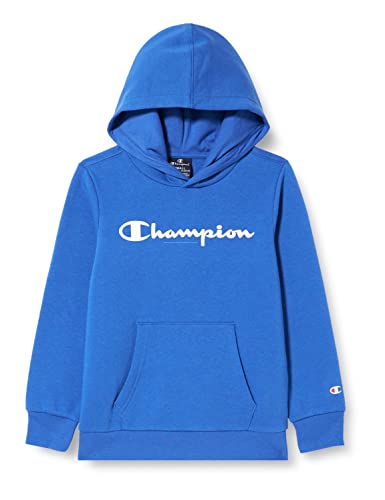 Champion Kinder und Jugendliche Legacy American Classics-Ultra Light Powerblend Fleece Logo Kapuzenpullover, Kobaltblau, 3-4 Jahre von Champion