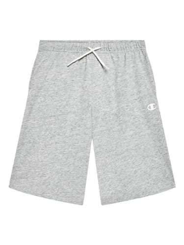 Champion Kinder und Jugendliche Legacy Basics-Pro Jersey Bermuda Shorts, Grau, 15-16 Jahre von Champion