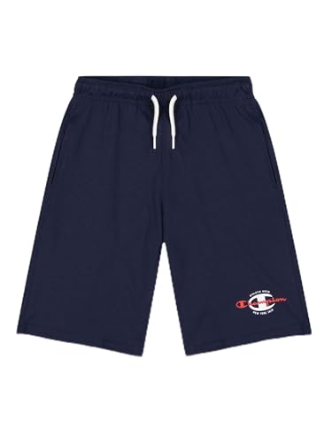 Champion Kinder und Jugendliche Legacy Graphic Shop Bermuda Shorts, Marineblau, 9-10 Jahre von Champion