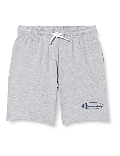 Champion Kinder und Jugendliche Legacy Graphic Shop Small Logo Shorts, Hellgrau meliert, 5-6 Jahre von Champion