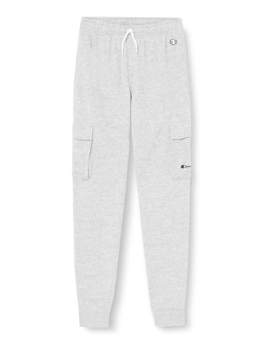 Champion Kinder und Jugendliche Legacy Icons B-Ultralight Spring Terry C-Logo Rib Cuff Cargo Trainingshose, Grau, 7-8 Jahre von Champion