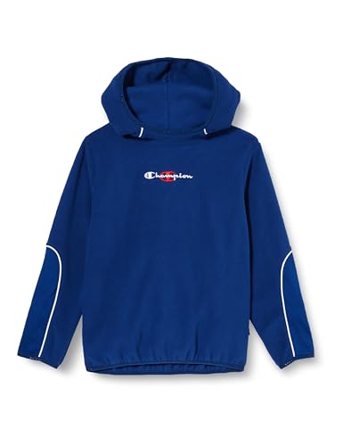 Champion Kinder und Jugendliche Legacy Outdoor B-Basketball Filament Polar Fleece Kapuzenpullover, Blu College, 13-14 Jahre von Champion