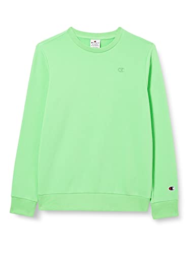 Champion Kinder und Jungen Rochester 1919-Champion C-Logo Crewneck Hoodie, Verde Menta (SGB), 15-16 anni von Champion