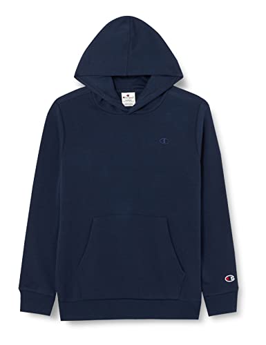 Champion Kinder und Jungen Rochester 1919-Champion C-Logo Hooded Sweatshirt, Blu Marino (eco-Future), 15-16 anni von Champion