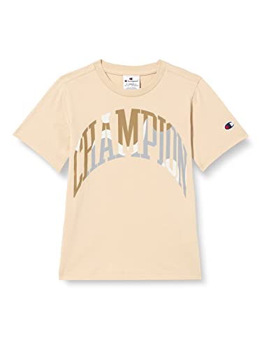 Champion Kinder und Jungen Rochester 1919-City Explorer Crewneck S-S Kurzarm Shirt, Marrone Tortora (Gin), 15-16 anni von Champion