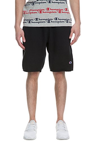 Champion Life Reverse Weave Cut Off Shorts - Schwarz - Mittel von Champion