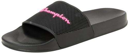 Champion Legacy Daytona W Hausschuhe, Schwarz/Fuchsie (KK001), 41.5-42 Damen SS24, Schwarz Fuchsia Kk001, 41.5/42 EU von Champion