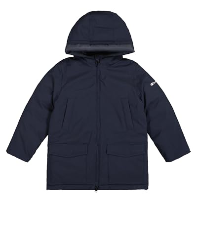 Champion Legacy Outdoor B (306873) – Leichte Neopren-Webjacke mit 145 g Kapuze, Marineblau (NNY), 9–10 Jahre (M), Kind FW24 von Champion
