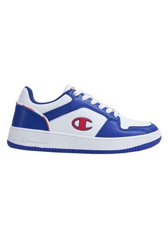 Champion Legacy-Rebound 2.0 Low B Gs Sneakers, Weiß Blau Royal Ww018, 38.5 EU von Champion