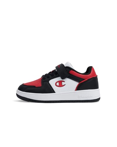 Champion Legacy-Rebound 2.0 Low B PS Sneakers, Nero/Rosso/Bianco (KK019), 27.5 EU von Champion