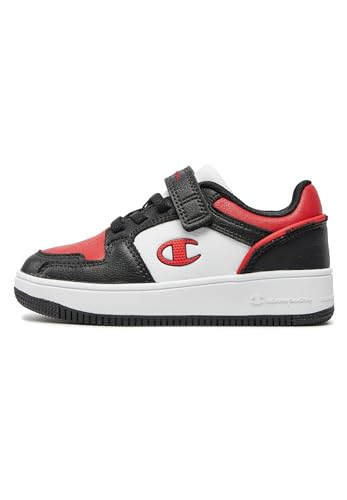 Champion Legacy-Rebound 2.0 Low B Ps Sneakers, Schwarz Rot Weiß Kk019, 33 EU von Champion