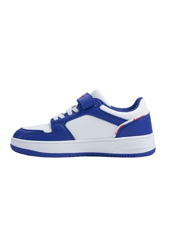 Champion Legacy-Rebound 2.0 Low B Ps Sneakers, Weiß Blau Royal Ww018, 35 EU von Champion