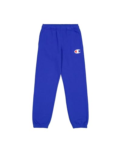Champion Legacy Retro Sport B (306851) – Ultraleichte, weiche, kompakte Fleece-Trainingshose mit elastischem Bündchen, Blau, 11–12 Jahre (L), Kind FW24 von Champion