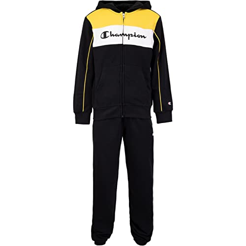 Champion Logo KIDS Track Suit Trainingsanzug (as3, alpha, x_s, regular, regular, NBK/NBK/MI) von Champion