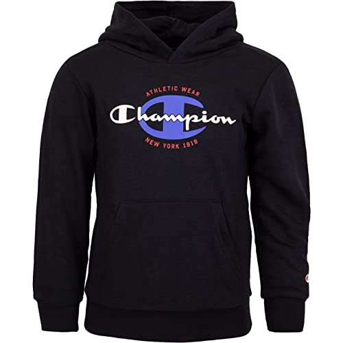 Champion Logo Kids Hoody Kapuzenpullover (NBK, 116-122) von Champion