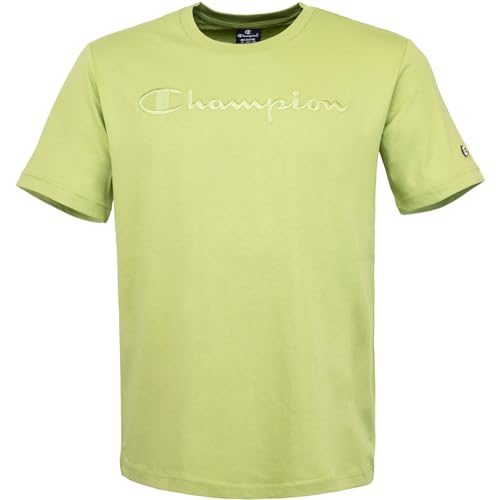 Champion Logo T-Shirt (DE/NL/SE/PL, Alphanumerisch, L, Regular, Regular, FERN) von Champion