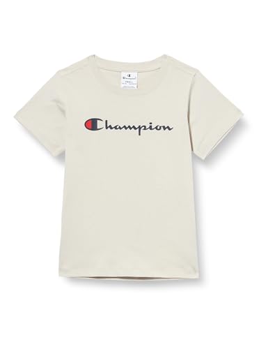 Champion Mädchen Legacy American Classics G-S-s Crewneck T-Shirt, Silber grau, 13-14 Jahre von Champion
