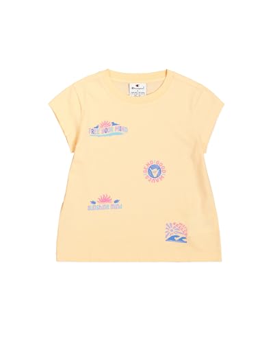 Champion Mädchen Legacy Girl-Graphic Crewneck T-Shirt, Pink (Ps196), 11-12 Jahre von Champion