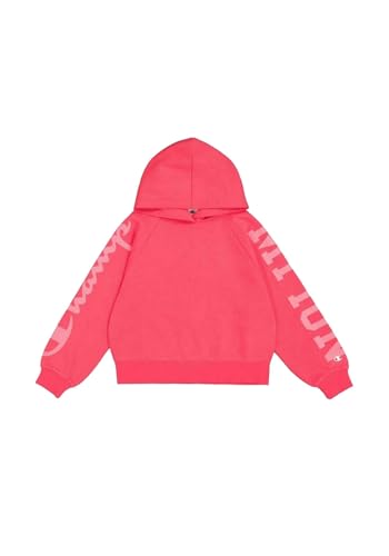 Champion Mädchen Legacy Graphic Shop G (405022) -Ultra-Light Soft Compact Powerblend Fleece Hooded Sweatshirt, Lila (Vs036), 15-16 Jahre von Champion