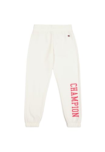 Champion Mädchen Legacy Graphic Shop G (405027) -Ultra-Light Soft Compact Powerblend Fleece Elastic Cuff Trainingshose, Rosa (WW003), 15-16 Years von Champion