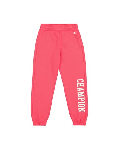 Champion Mädchen Legacy Graphic Shop G (405027) -Ultra-Light Soft Compact Powerblend Fleece Elastic Cuff Trainingshose, lila (VS036), 9-10 Years von Champion